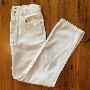 Reformation Cynthia High Relaxed Jean in Vintage White
